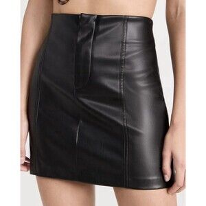 Revolve ASTR The Label Women’s Veruca Skirt Size Medium Faux Leather - NWT